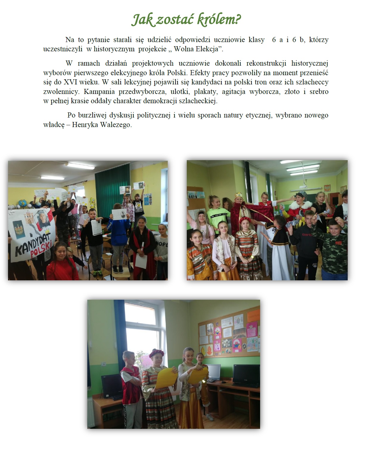 jak zostać królem