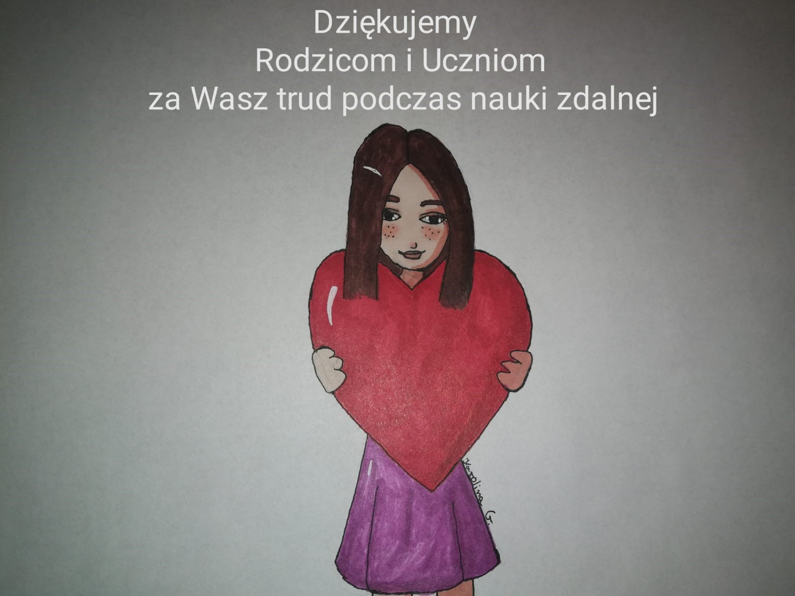 dziękujemy rodzicom i uczniom za wasz trud podczas nauki zdalnej