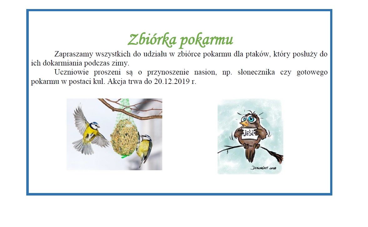 zbiórka pokarmu