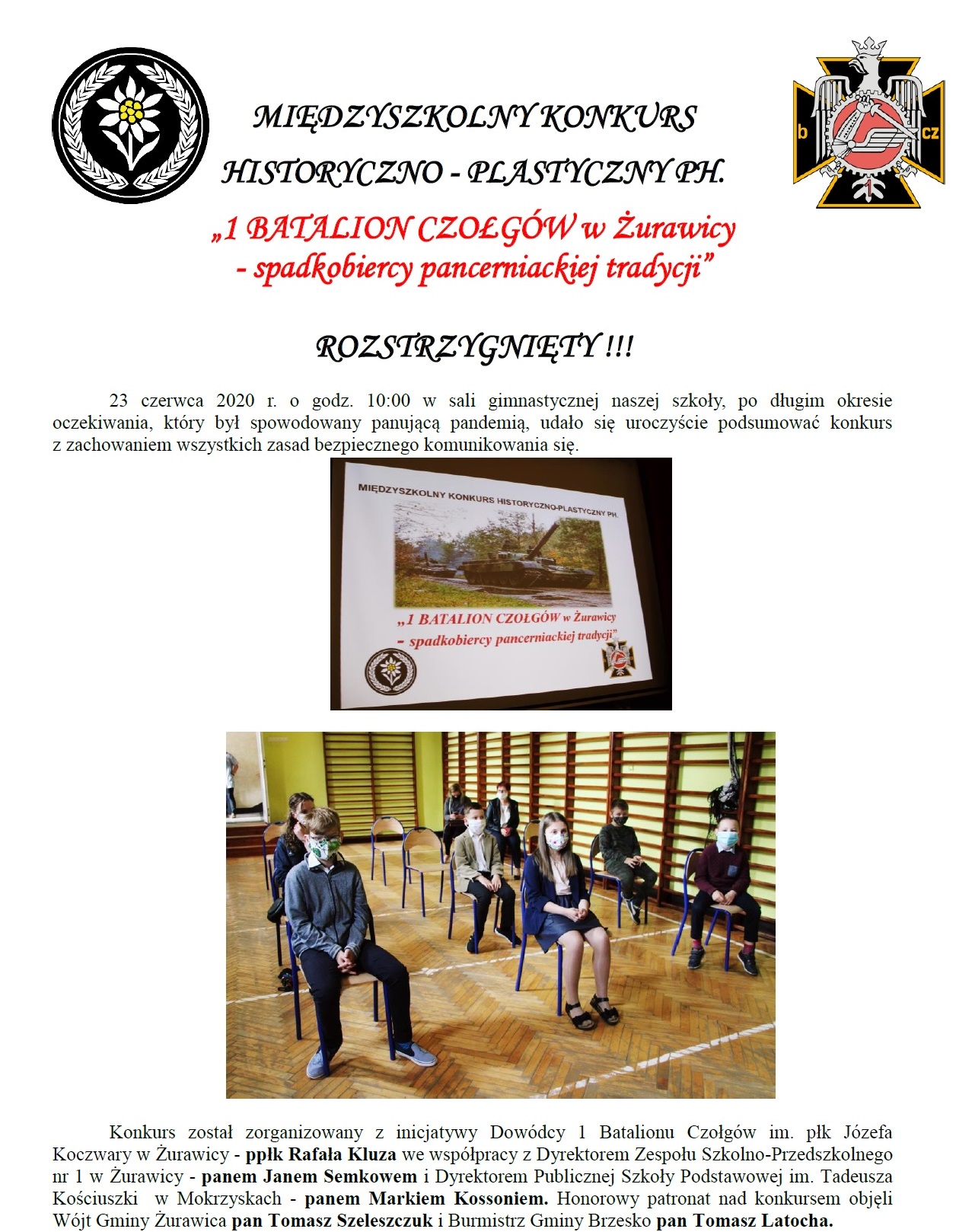 międzynarodowy konkurs historyczno-plastyczny