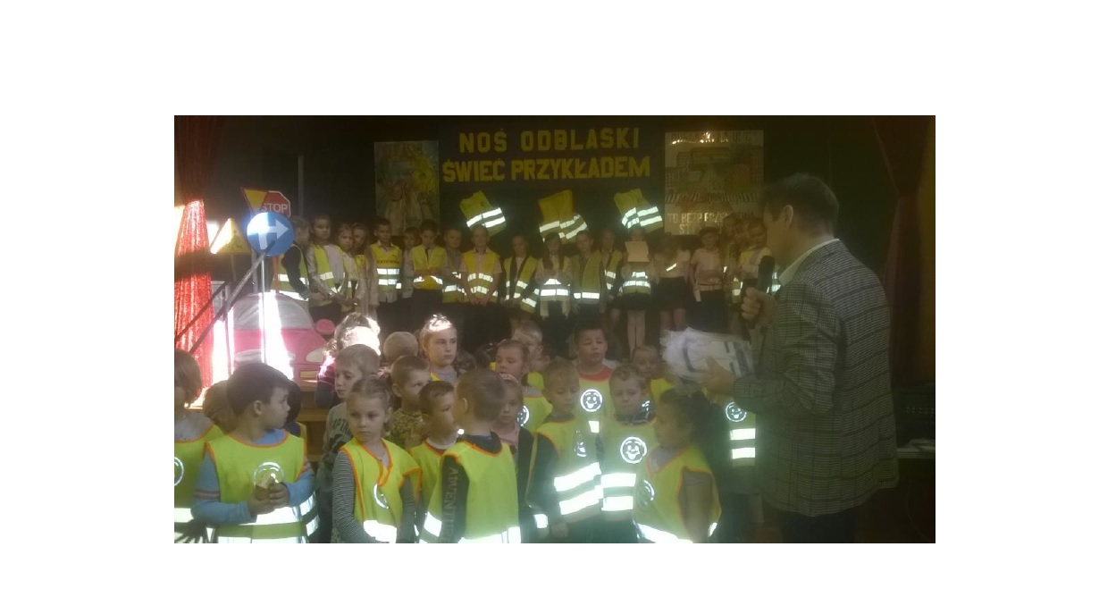 noś odblaski świeć przykładem