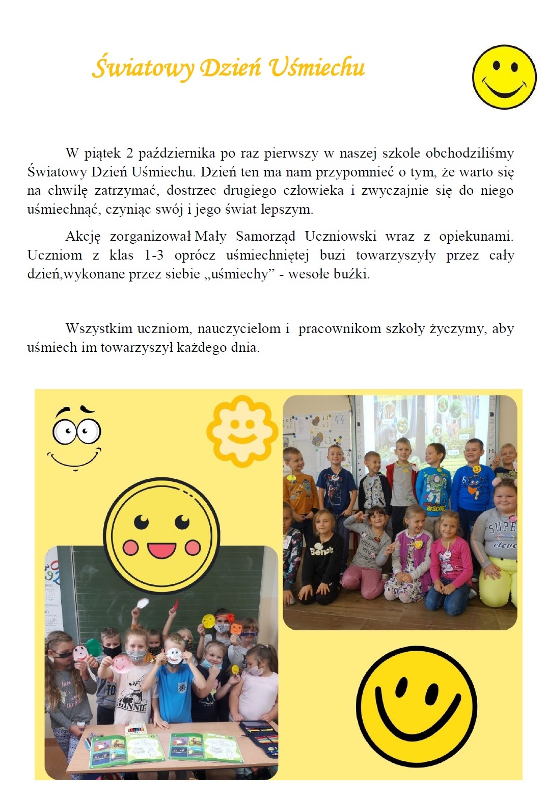 światowy dzień uśmiechu