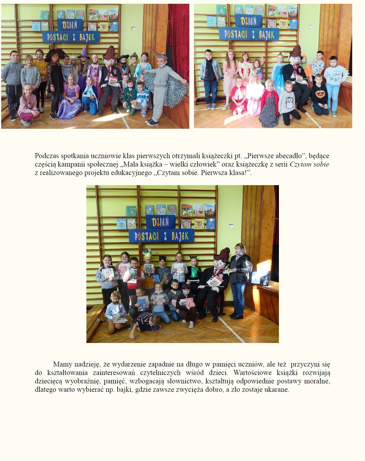 między narodowy dzień postaci z bajek 1