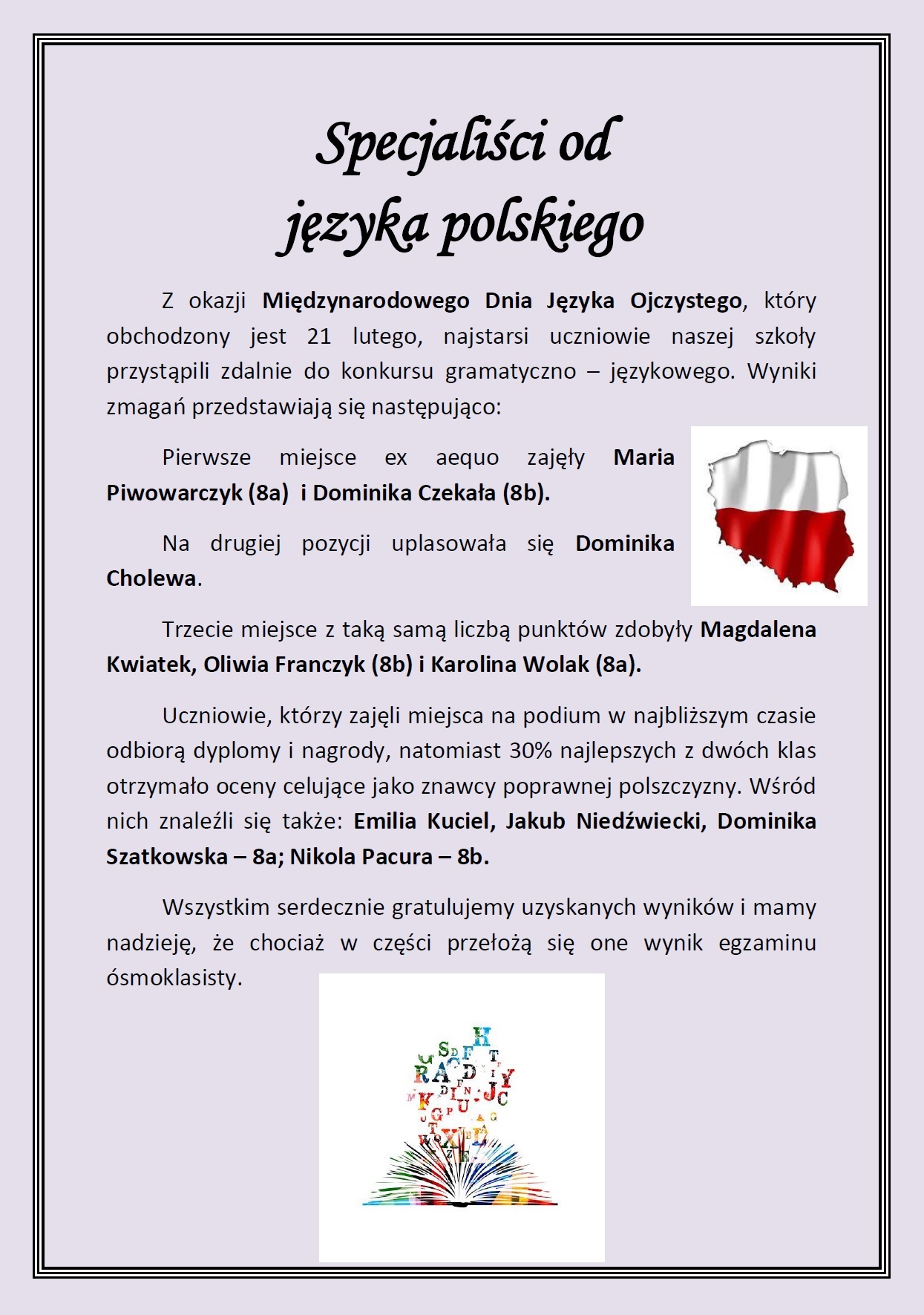 specjaliści od języka polskiego