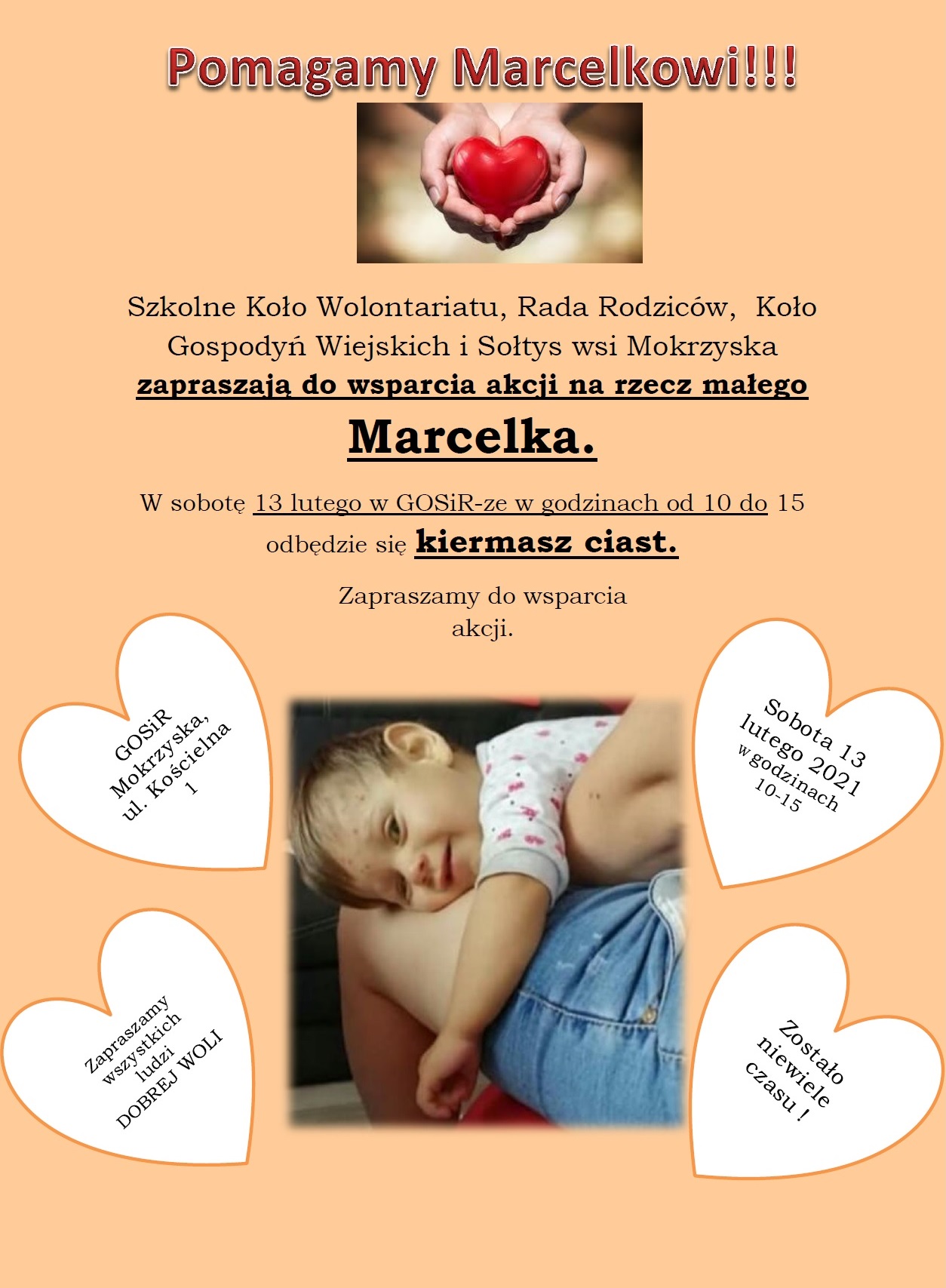 pomagamy marcelowi - akcja na rzecz megło mercelka